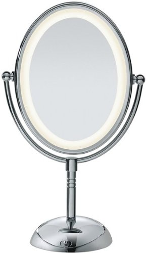 Conair - Reflections Collection LED-Lighted Mirror - Polished Chrome_0