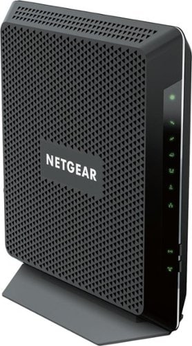 NETGEAR - Nighthawk AC1900 Router with DOCSIS 3.0 Cable Modem - Black_0