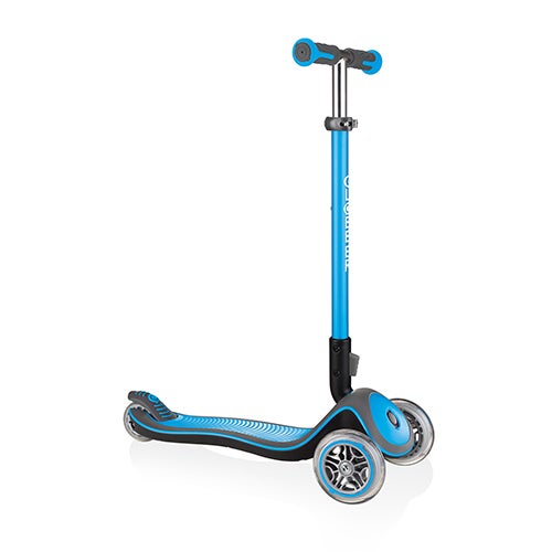Elite Deluxe Foldable 3-Wheel Youth Scooter Sky Blue_0