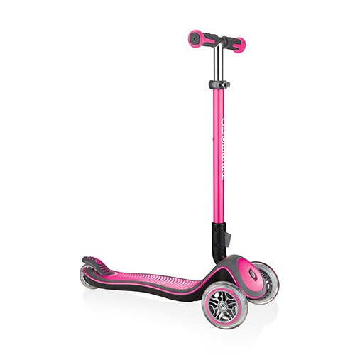 Elite Deluxe Foldable 3-Wheel Youth Scooter Deep Pink_0