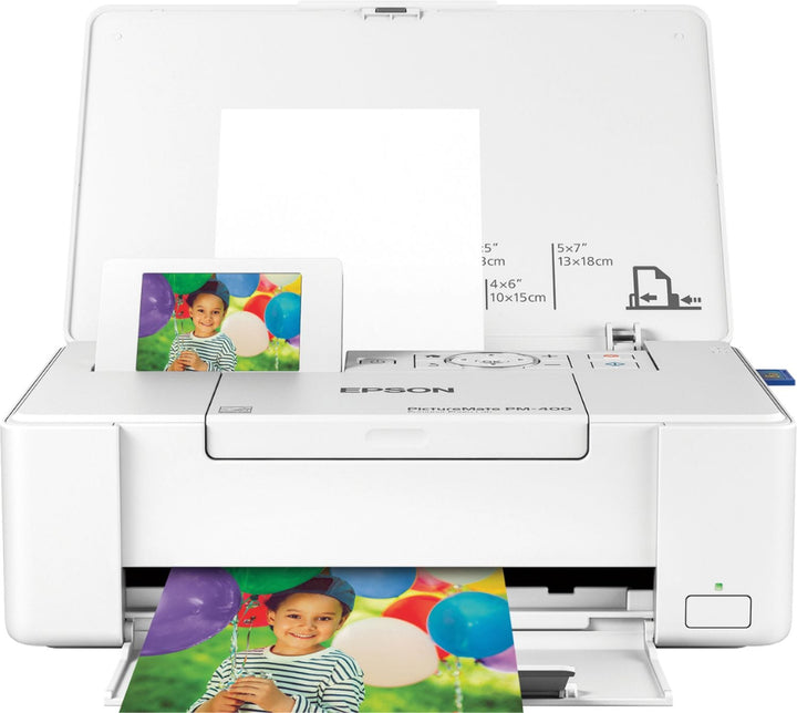 Epson - PictureMate PM-400 - C11CE84201 Wireless Photo Printer - White_1