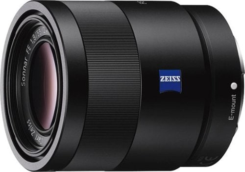Sony - Sonnar T FE 55mm f/1.8 ZA Lens for Most a7-Series Cameras - Black_0