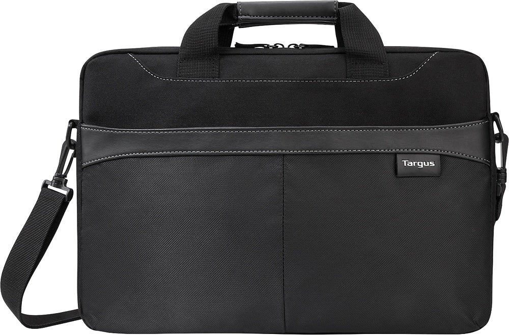 Targus - Business Casual Slipcase Laptop Briefcase for 15.6" Laptop - Black_1