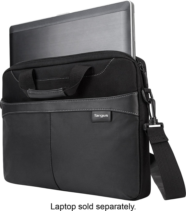 Targus - Business Casual Slipcase Laptop Briefcase for 15.6" Laptop - Black_4