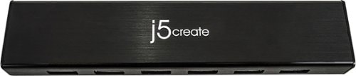 j5create - 7-Port USB 3.0 Hub - Black_0