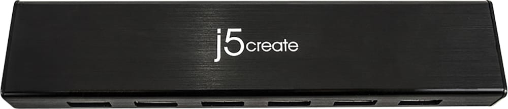 j5create - 7-Port USB 3.0 Hub - Black_1