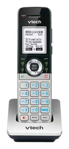 VTech - CM18045 DECT 6.0 Cordless Expansion Handset Only - Silver_0