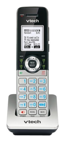 VTech - CM18045 DECT 6.0 Cordless Expansion Handset Only - Silver_1