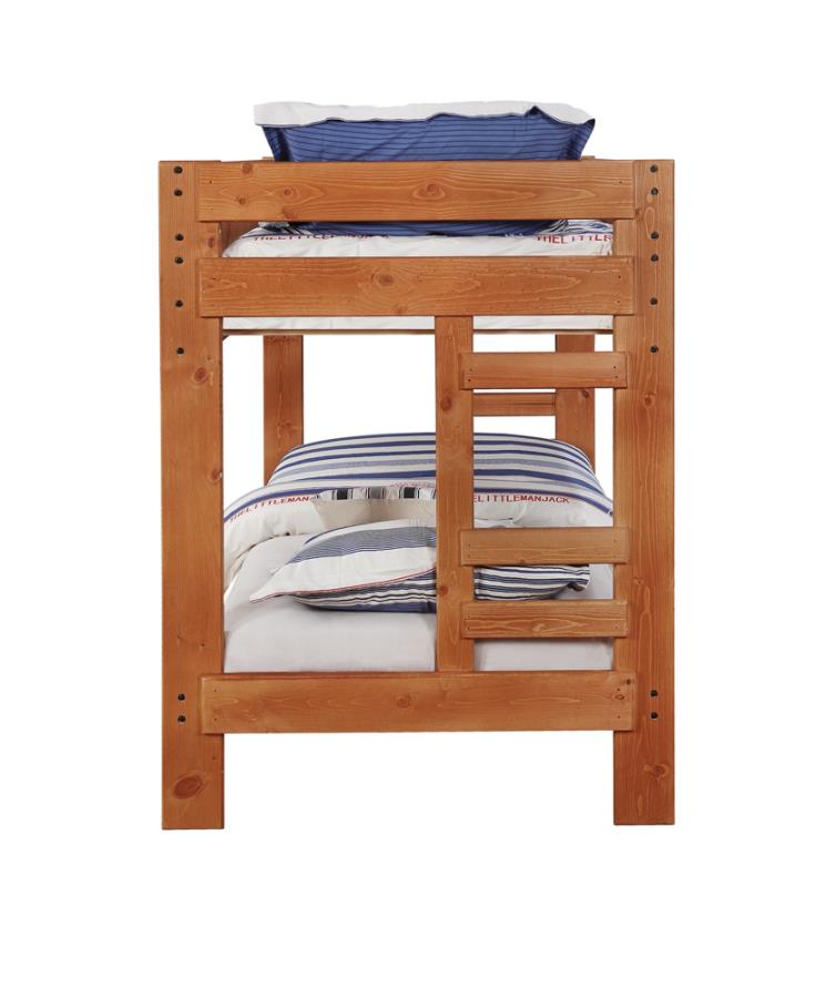 Wrangle Hill Twin over Twin Bunk Bed Amber Wash_7