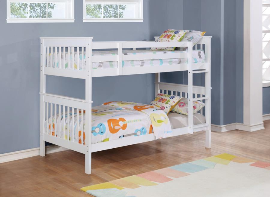Chapman Twin over Twin Bunk Bed White_0