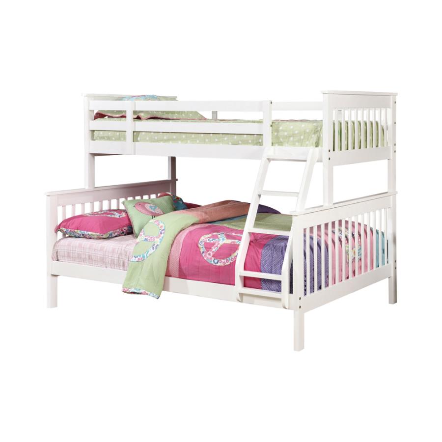 Chapman Twin over Full Bunk Bed White_1