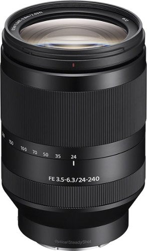Sony - FE 24-240mm f/3.5-6.3 OSS Full-Frame E-Mount Telephoto Zoom Lens - Black_0