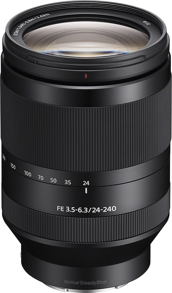 Sony - FE 24-240mm f/3.5-6.3 OSS Full-Frame E-Mount Telephoto Zoom Lens - Black_1