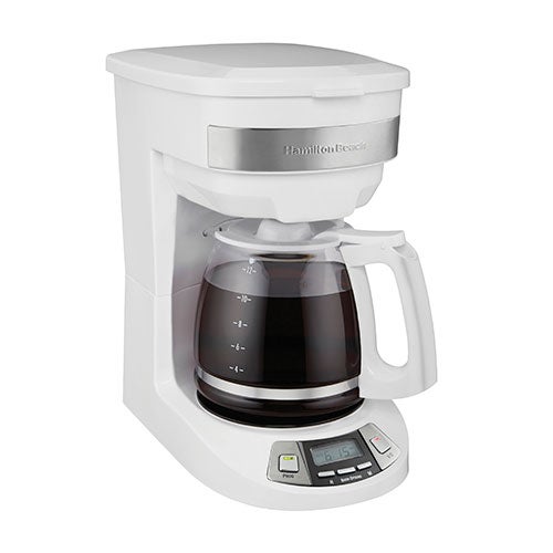 12 Cup Programmable Coffeemaker White_0