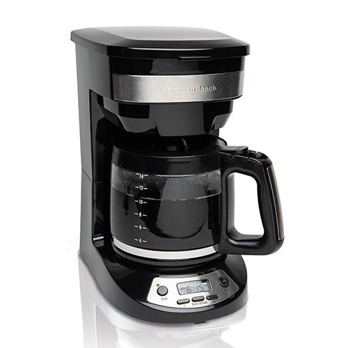 14 Cup Programmable Coffeemaker Black_0