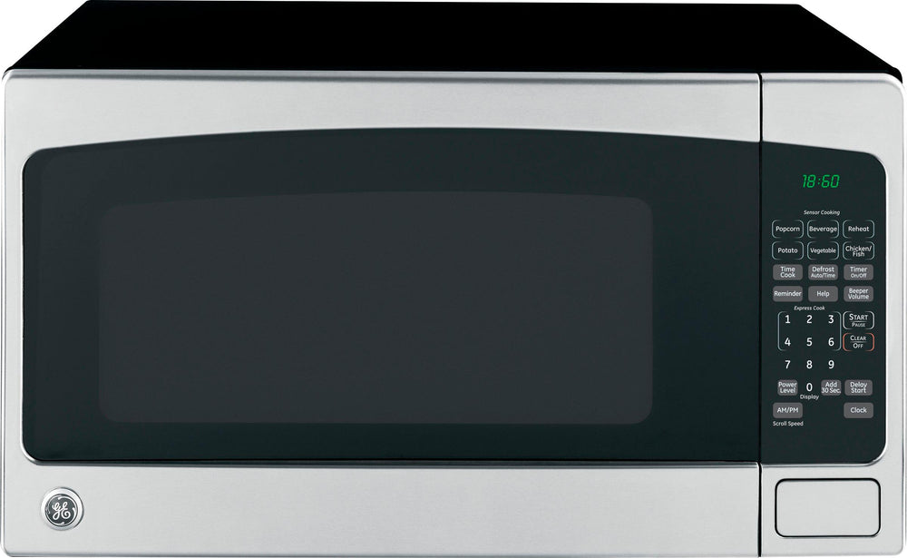 GE - 2.0 Cu. Ft. Full-Size Microwave - Stainless steel_1