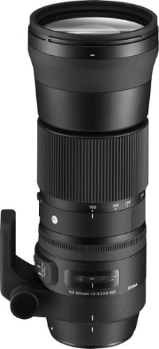 Sigma - 150-600mm f/5-6.3 Sports DG OS HSM Contemporary Telephoto Zoom Lens for Canon - Black_0