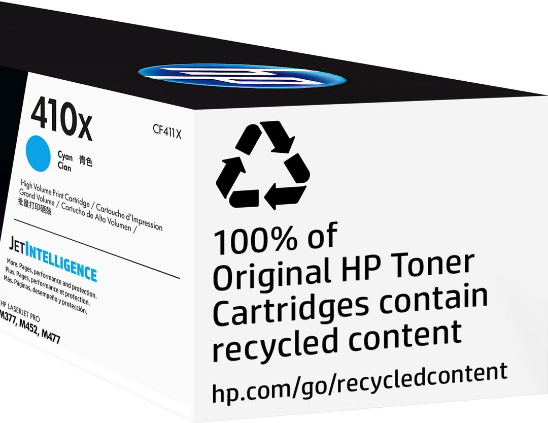 HP - 410X High-Yield Toner Cartridge - Cyan_4