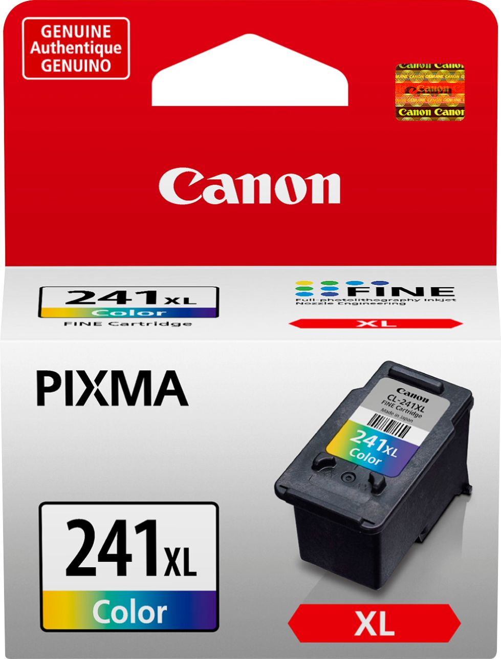 Canon - 241XL High-Yield - Color (Cyan, Magenta, Yellow) Ink Cartridge - Multicolor_1