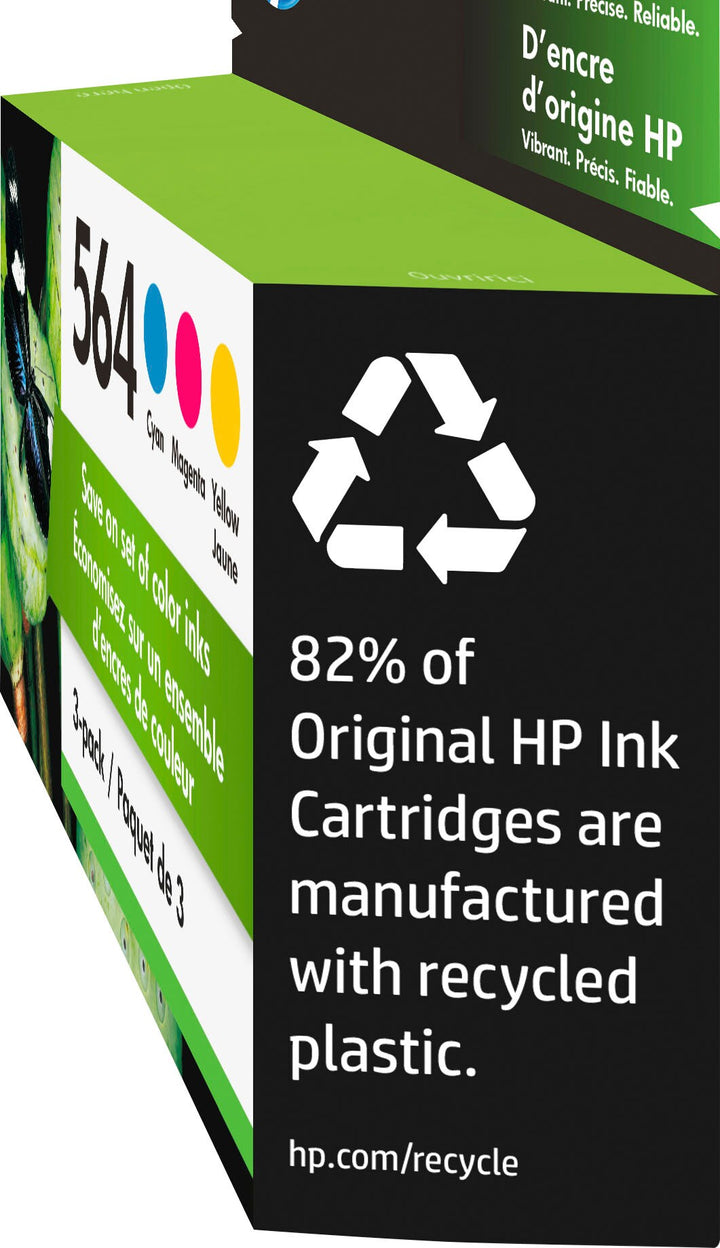 HP - 564 3-Pack Ink Cartridges - Cyan/Magenta/Yellow_5
