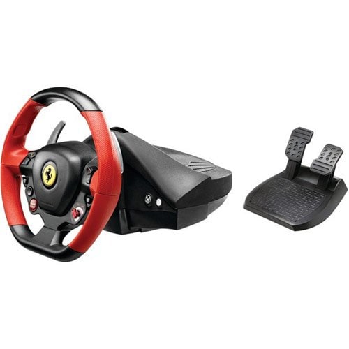 Thrustmaster - Ferrari 458 Spider Racing Wheel for Xbox One - Black/Red/Yellow_0