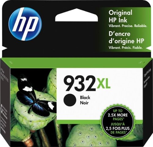 HP - 932XL High-Yield Ink Cartridge - Black_0