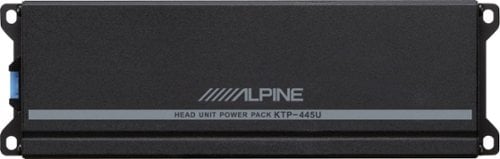 Alpine - Power Pack 180W Class D Bridgeable Multichannel Amplifier with High-Pass Filter - Black_0