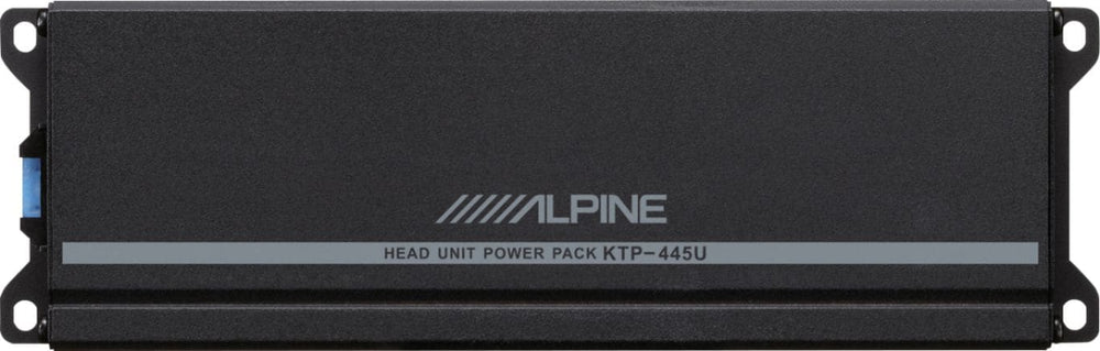 Alpine - Power Pack 180W Class D Bridgeable Multichannel Amplifier with High-Pass Filter - Black_1