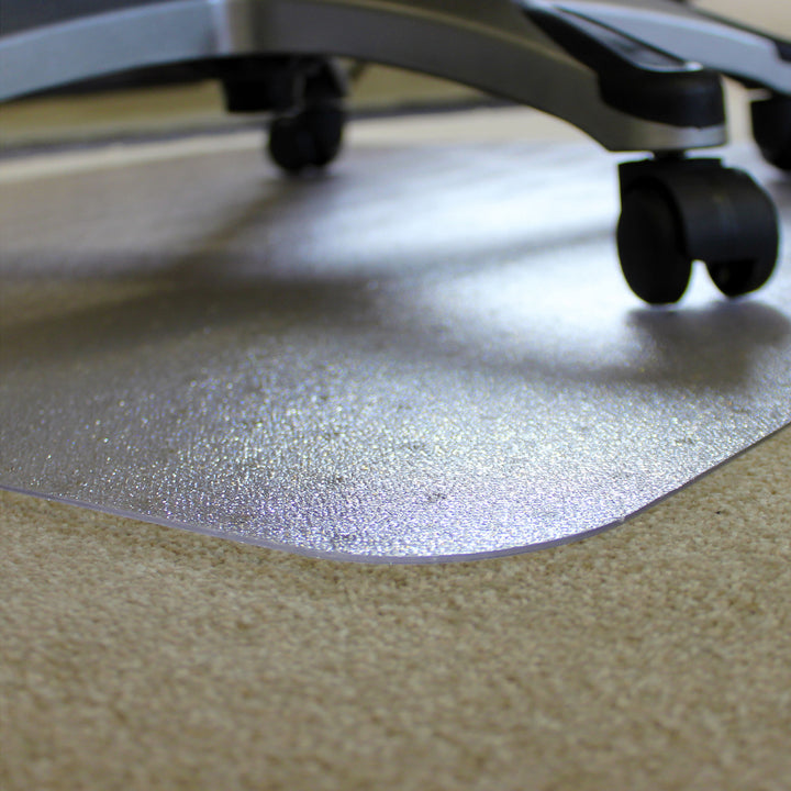 Floortex BioPlus Carbon Neutral Chair Mat 45" x 53" for Carpets - Clear_4