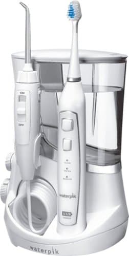 Waterpik - Complete Care 5.0 Water Flosser and Triple Sonic Toothbrush - White_0