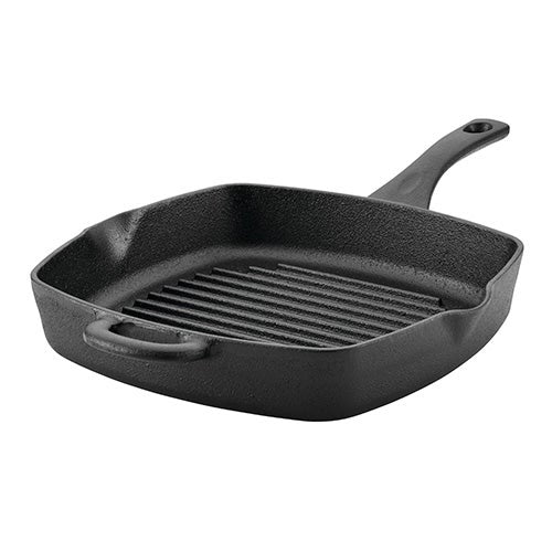 10" Enameled Cast Iron Grill Pan_0