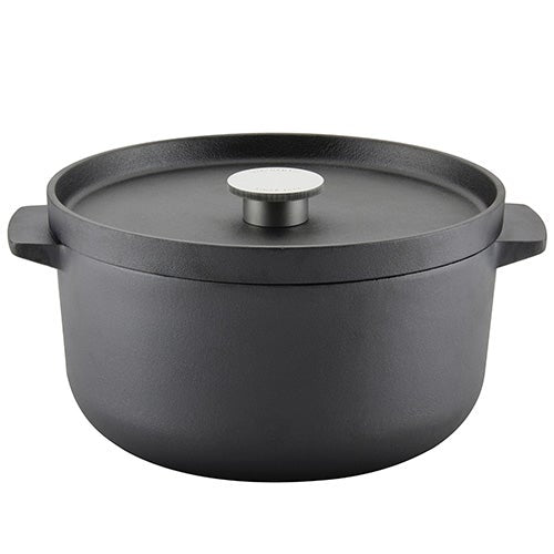 6qt Pre-Seasoned Cast Iron Round Dutch Oven_0