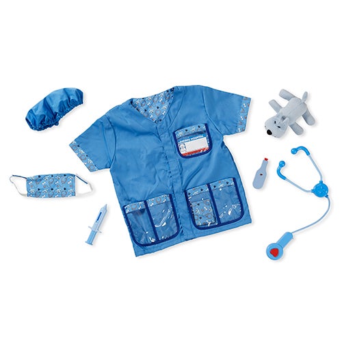 Veterinarian Role Play Costume Set Ages 3-6 Years_0