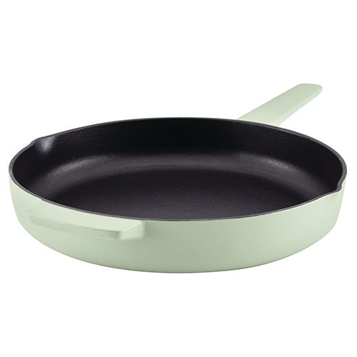 Enameled Cast Iron 12" Skillet Pistachio_0