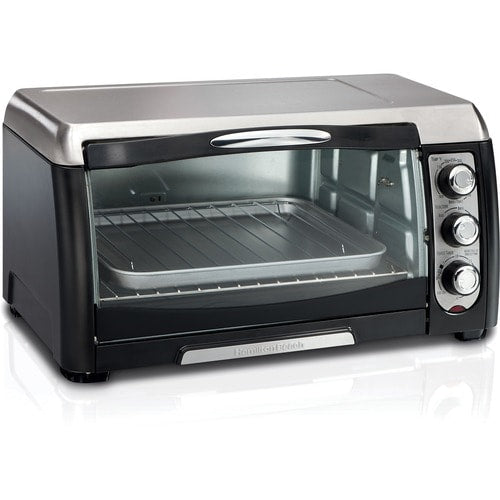 Hamilton Beach - 6 Slice Capacity Toaster Oven - Black_1