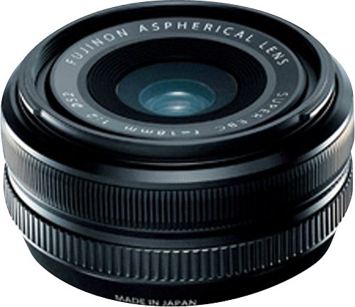 Fujifilm - XF 18mm f/2 R Pancake Lens - Black_0