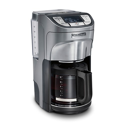 12 Cup Professional Programmable Coffeemaker Silver_0