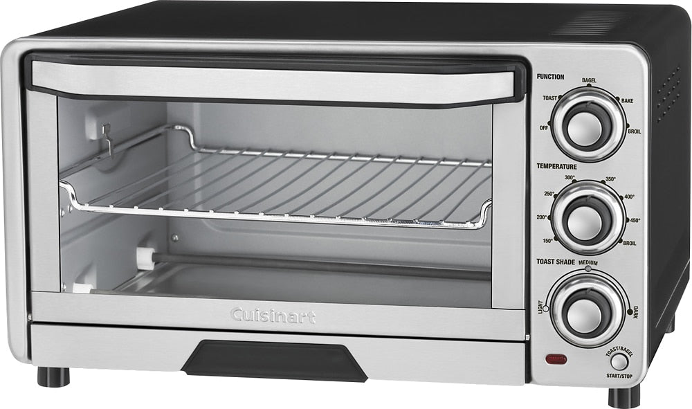 Cuisinart - Custom Classic Toaster Oven Broiler - Stainless-Steel_2