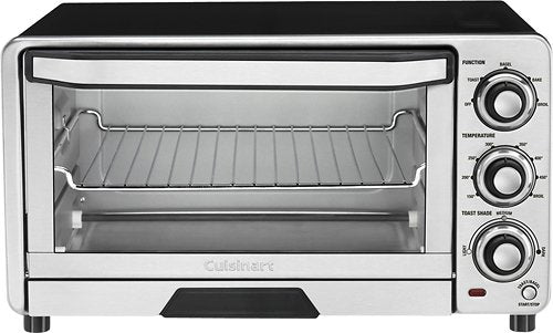 Cuisinart - Custom Classic Toaster Oven Broiler - Stainless-Steel_0