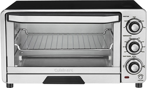 Cuisinart - Custom Classic Toaster Oven Broiler - Stainless-Steel_1