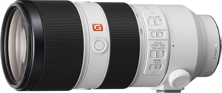 Sony - G Master FE 70-200 mm F2.8 GM OSS Full-Frame E-Mount Telephoto Zoom Lens - White_2