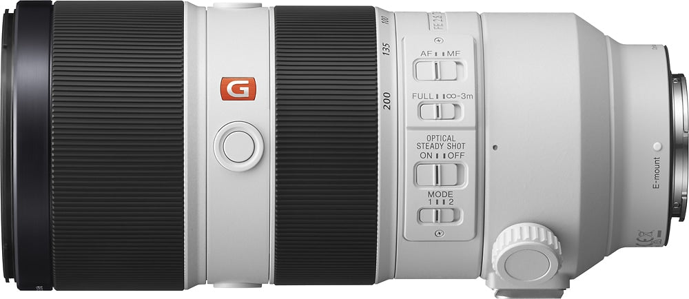 Sony - G Master FE 70-200 mm F2.8 GM OSS Full-Frame E-Mount Telephoto Zoom Lens - White_1