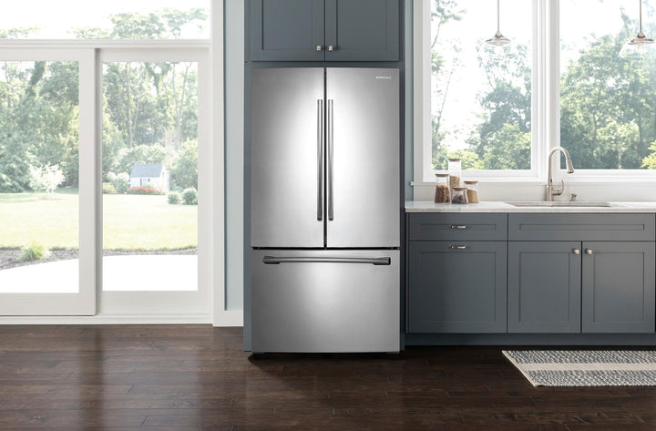 Samsung - 24.6 Cu. Ft. French Door Refrigerator with Thru-the-Door Ice and Water - Stainless steel_6