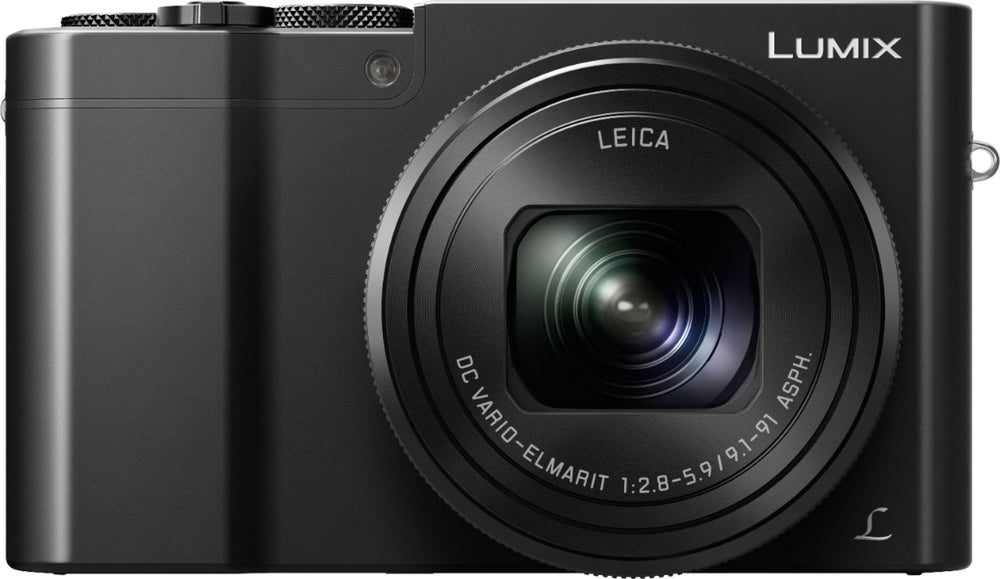 Panasonic - LUMIX ZS100 1-inch 20.1-Megapixel Sensor Point and Shoot Digital Camera with LEICA DC 10X Lens - DMC-ZS100K - Black_1