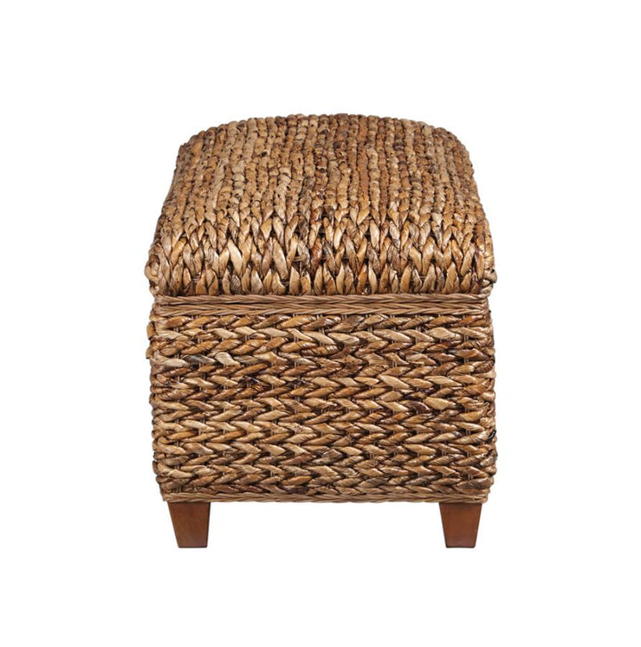 Laughton Hand-Woven Storage Trunk Amber_4