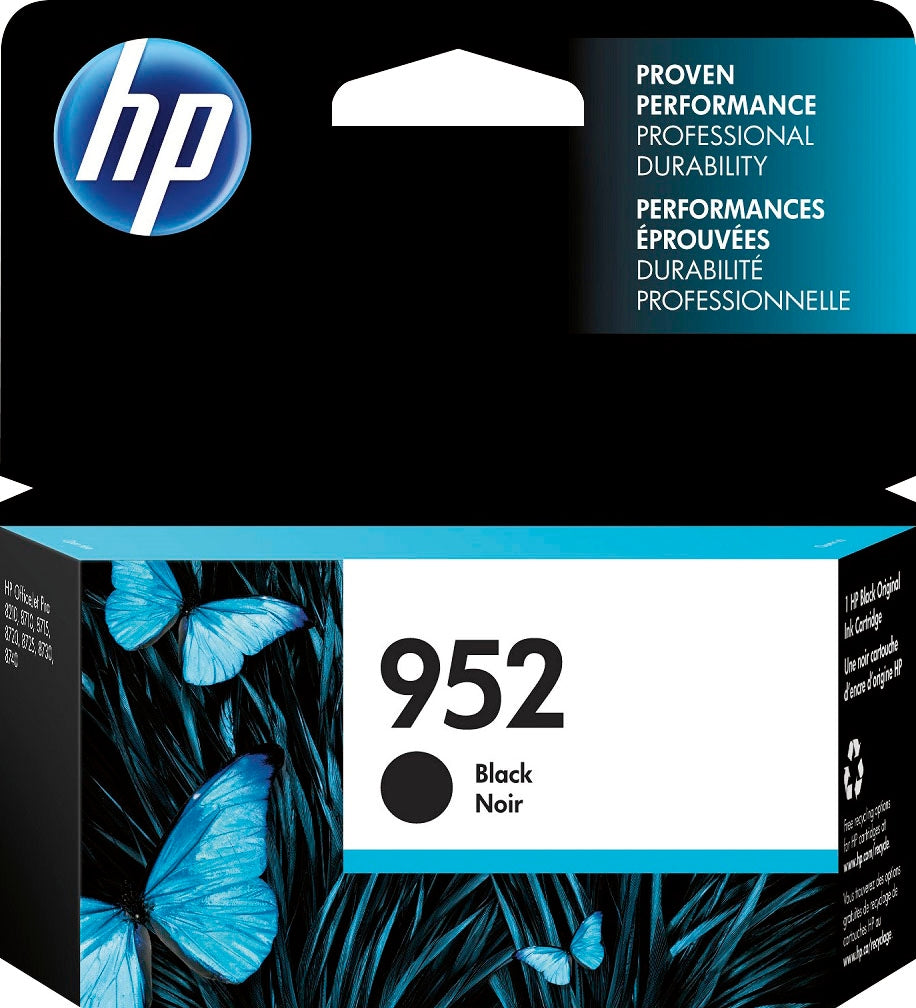 HP - 952 Standard Capacity Ink Cartridge - Black_1