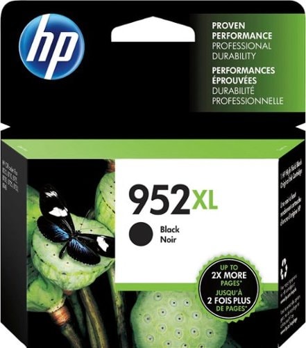 HP - 952XL High-Yield Ink Cartridge - Black_0
