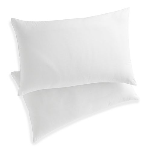 Clean Essentials Pillow Set w/ SILVERbac Antimicrobial - Standard/Queen White_0