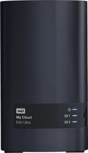 WD - My Cloud EX2 Ultra 0TB 2-Bay External Network Storage (NAS) - Charcoal_0