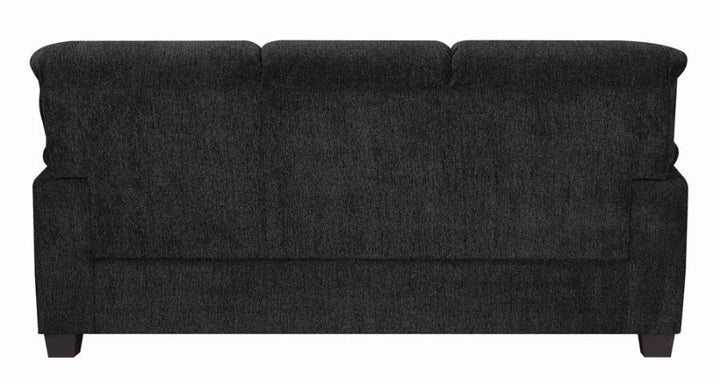 Clemintine Upholstered Sofa with Nailhead Trim Graphite_5